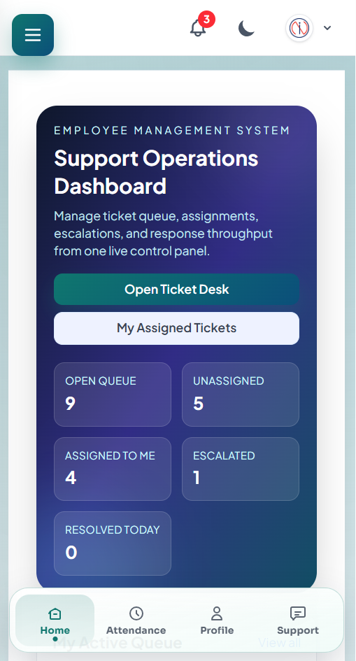 HRM Solution app screenshot 2